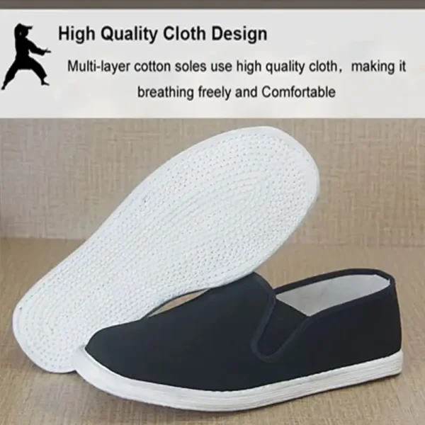 Traditional Chinese Kung Fu Cotton Martial Arts Shoes