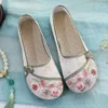 Women's Embroidered Old Beijing Cloth Shoes Traditional Chinese Floral