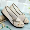 Women's Embroidered Old Beijing Cloth Shoes Traditional Chinese Floral