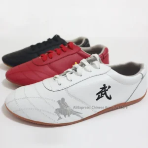 Premium Leather Kung Fu Tai Chi Shoes