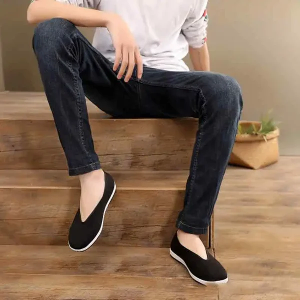 Traditional Chinese Martial Arts Black Kung Fu Shoes Men