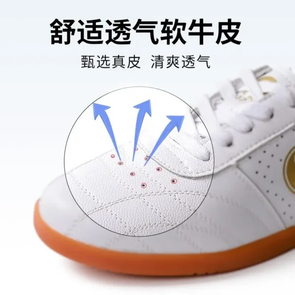 Non-Slip Oxford Sole Kung Fu Leather Shoes