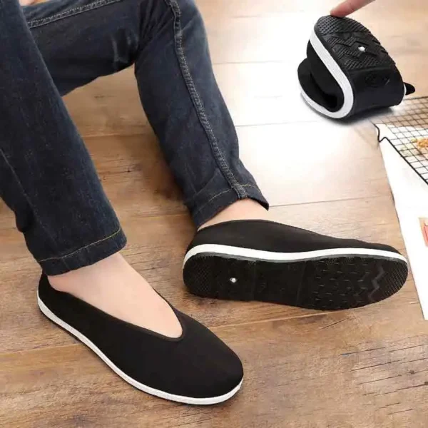 Traditional Chinese Martial Arts Black Kung Fu Shoes Men